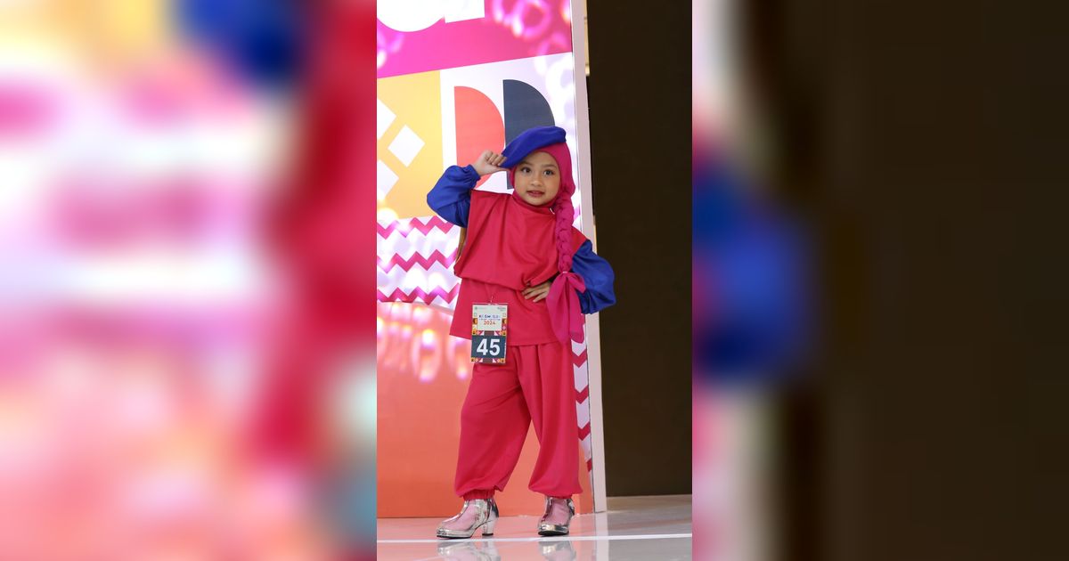 Keseruan Kids Muslim Fashion Competition Dream Day Ramadhan Fest 2024