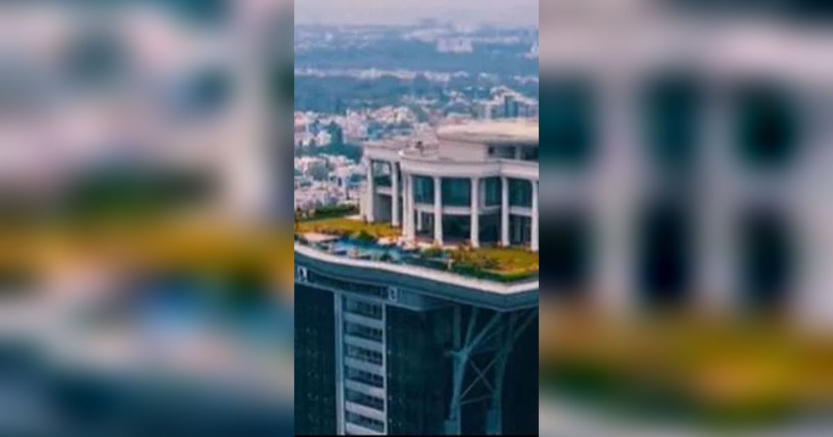 Dibangun di Ketinggian 121 Meter, Rumah Konglomerat Ini Terancam Terbengkalai