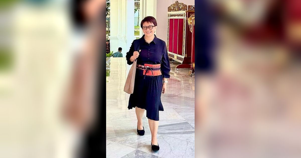 Momen War Takjil Bareng Ibu-ibu, Taunya Rebutan dengan Menlu Retno Marsudi