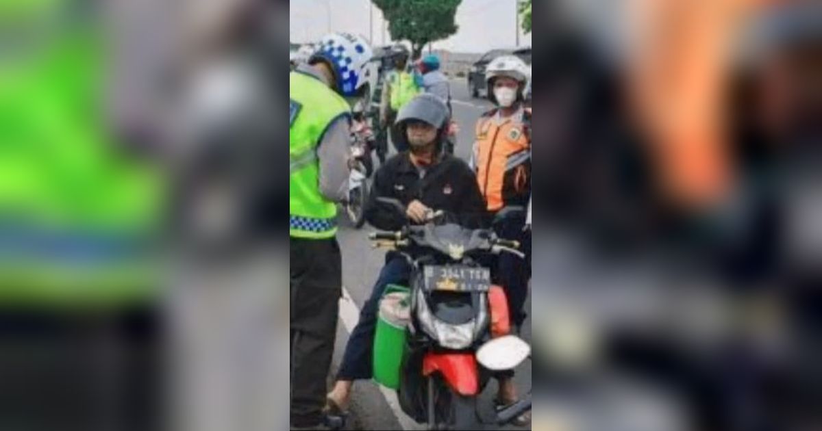 623 Kendaraan Bermotor di Jakarta Tertangkap Tangan Melawan Arah