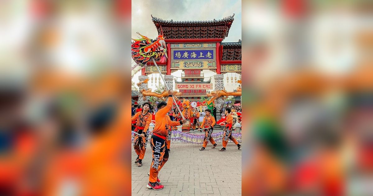 Menjelajahi Old Shanghai di Timur Jakarta, Hadirkan Monumen Pagoda Instagramable dan Puluhan Stand Kuliner Halal