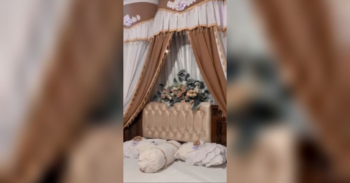 Pihak Keluarga Pengantin Tak Mau Bayar, Vendor Ini Terpaksa Bongkar Kelambu Kamar Pengantin Setelah Dekorasi Jadi