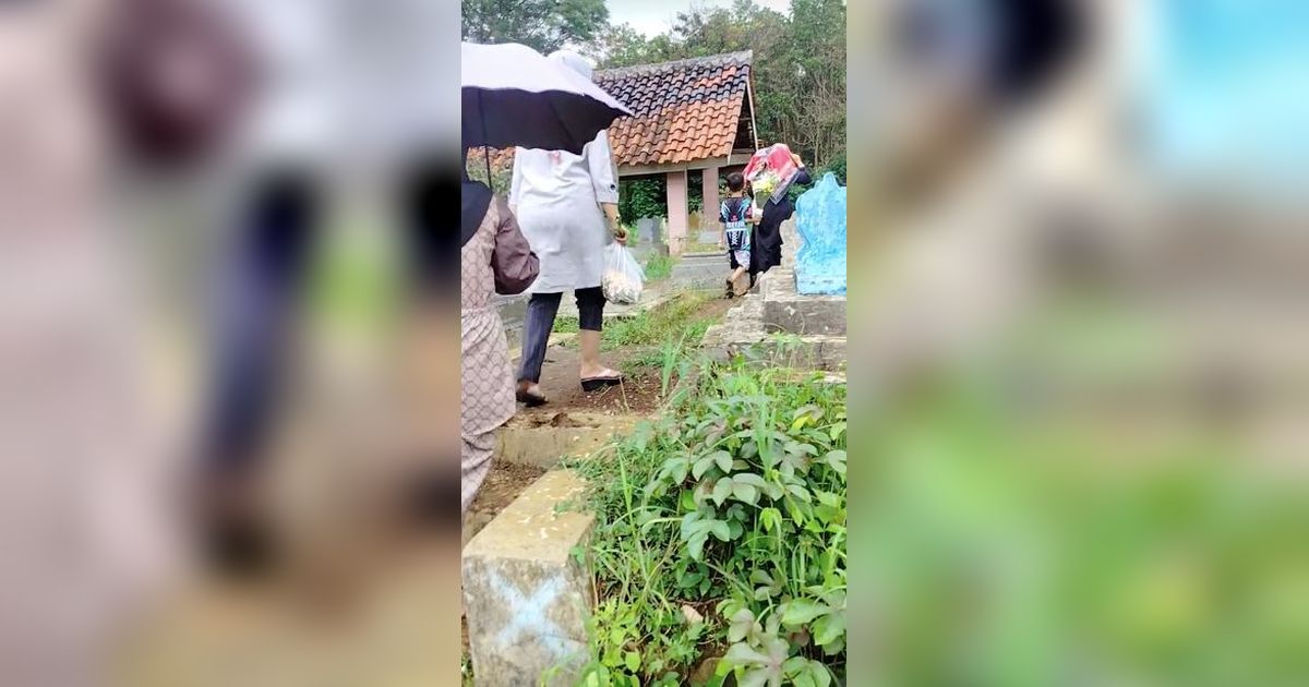 Bukti Cinta Sejati Begitu Hebat, Pria ini Rela Tidur di Samping Makam Istri Teringat Hari Anniversary Pernikahan