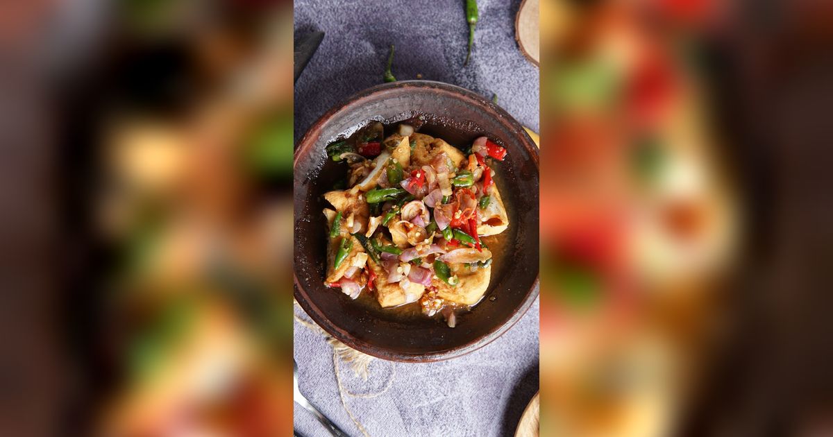 Resep Jajanan Tahu Gejrot yang Pedasnya Menyegarkan