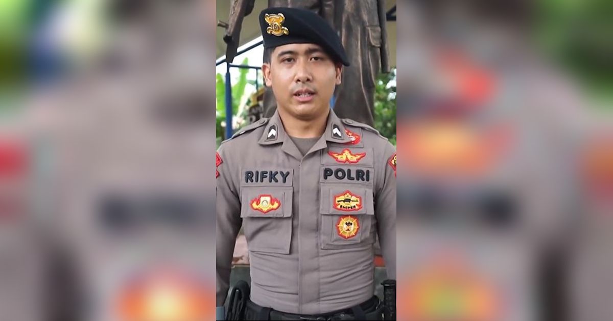 Gagah dan Ganteng, Sosok Bripda Rifky dapat Penghargaan Promosi Jabatan Akibat Kejar Begal Kakinya Patah