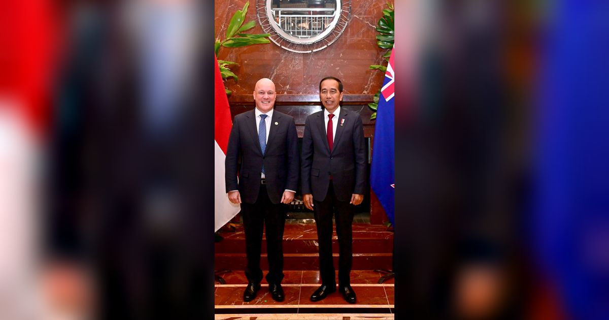 Bertemu PM Selandia Baru, Presiden Jokowi Bahas Peningkatan Dagang hingga Kerja Sama Pasifik