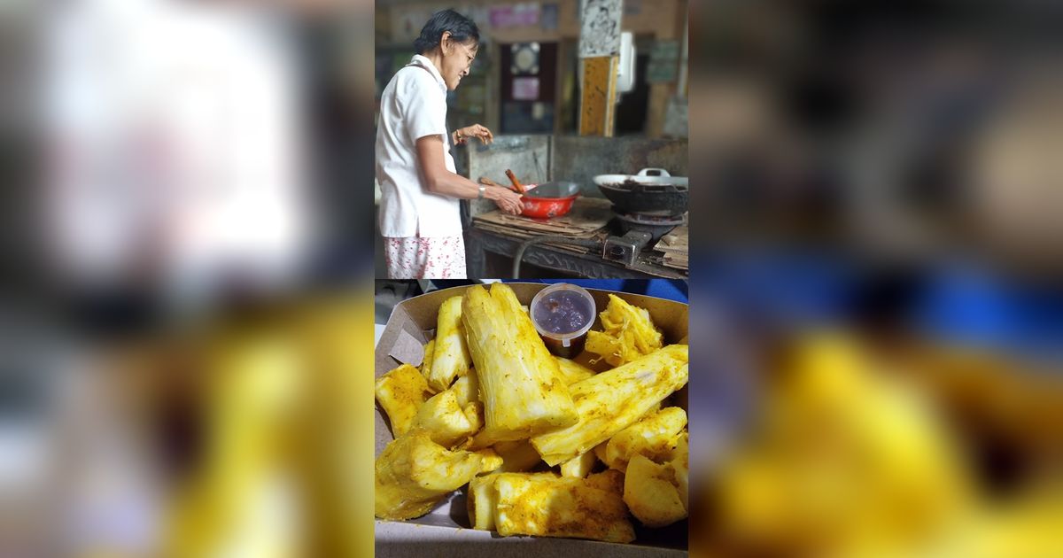 Mencicipi Singkong Goreng Cocol Sambal di Toko Legendaris Malang, Dikelola Sendirian oleh Seorang Nenek