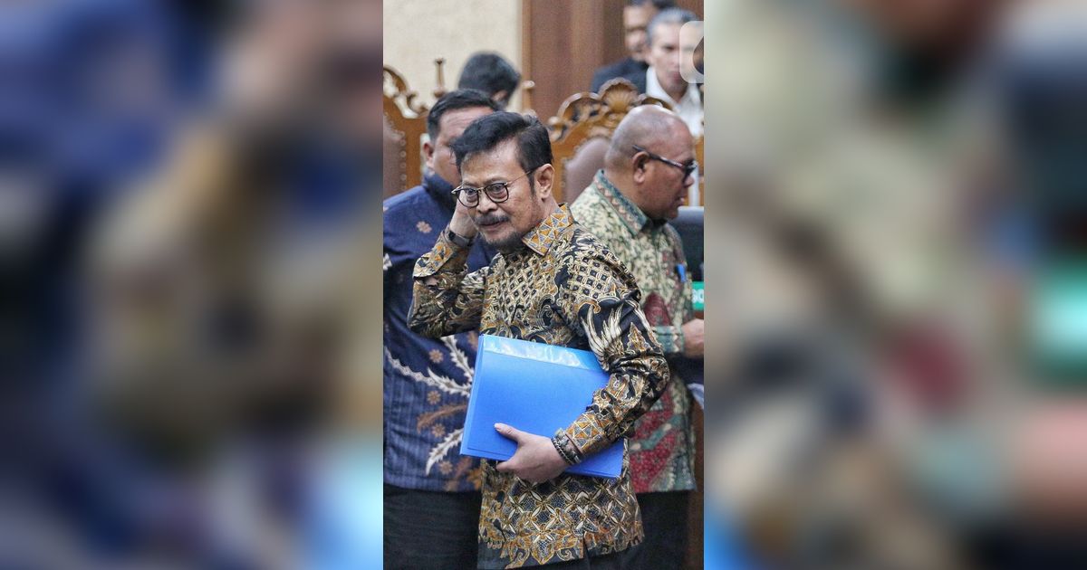 Ketua Majelis Hakim Dirawat di Rumah Sakit, Sidang Eksepsi Syahrul Yasin Limpo Ditunda