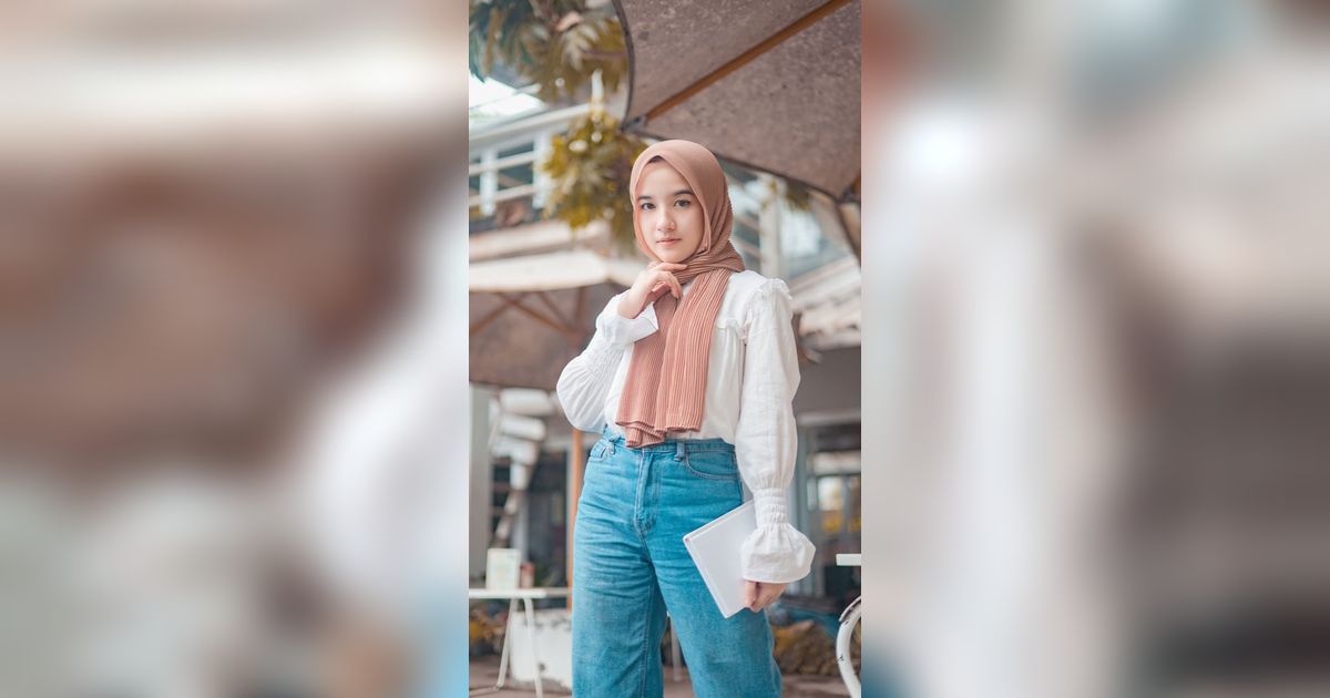 Tutorial Pashmina Anti Ribet untuk Buka Bersama, Tampil Stylish Nggak Perlu Repot