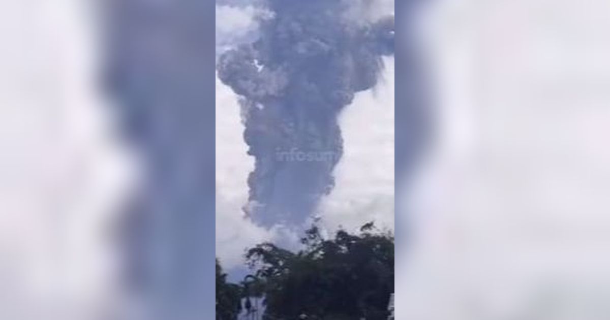 Gunung Marapi Erupsi 4 Kali Hari Ini, Teranyar Semburkan Abu Setinggi 400 Meter