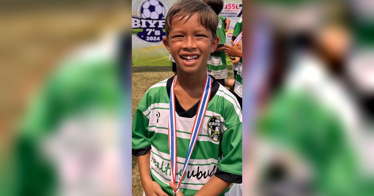 Potret Kenji Anak Irfan dan Jennifer Bachdim Ikut Turnamen Bola di Thailand, Keren Ikuti Jejak Sang Ayah