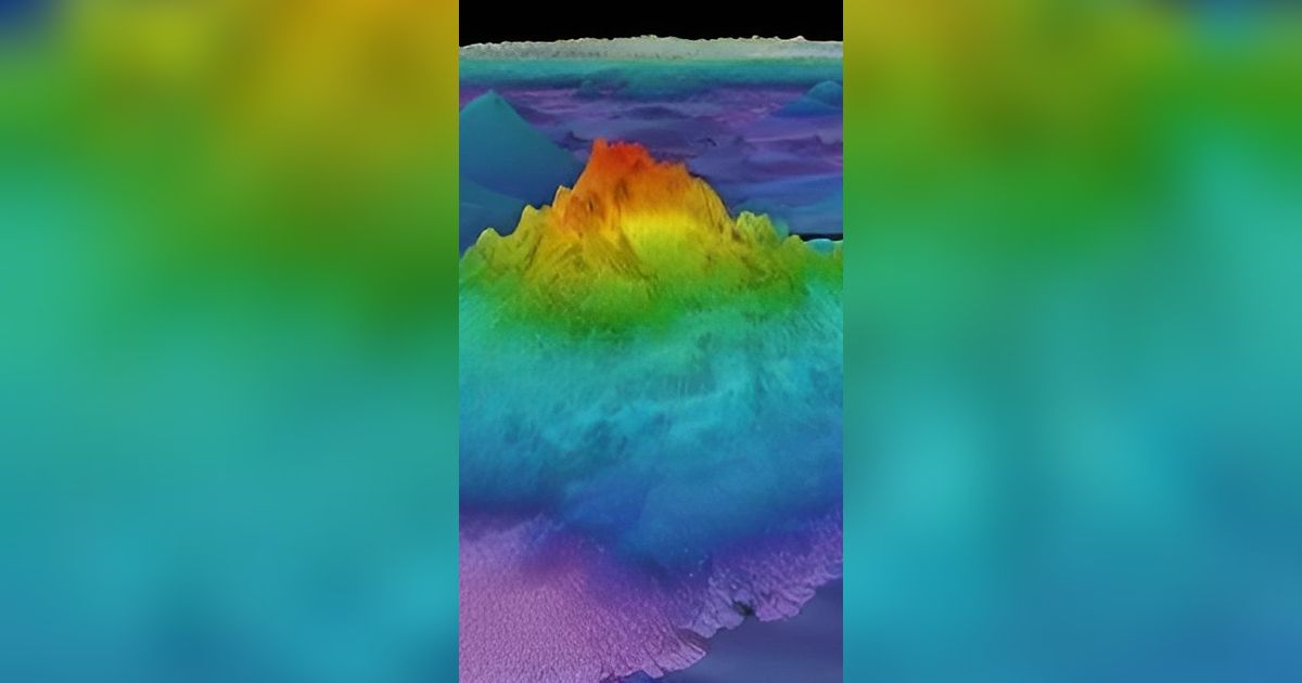 Ilmuwan Temukan Gunung Bawah Laut Misterius, Tingginya Setara 3 Kali Burj Khalifa Dubai