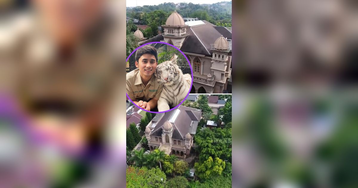 Potret Rumah Alshad Ahmad Dijual Rp300 M, Seperti Istana Eropa