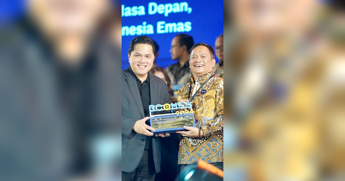 PNM Terima Award Top Contributor BUMN For Communications di Ajang BCOMSS 2024