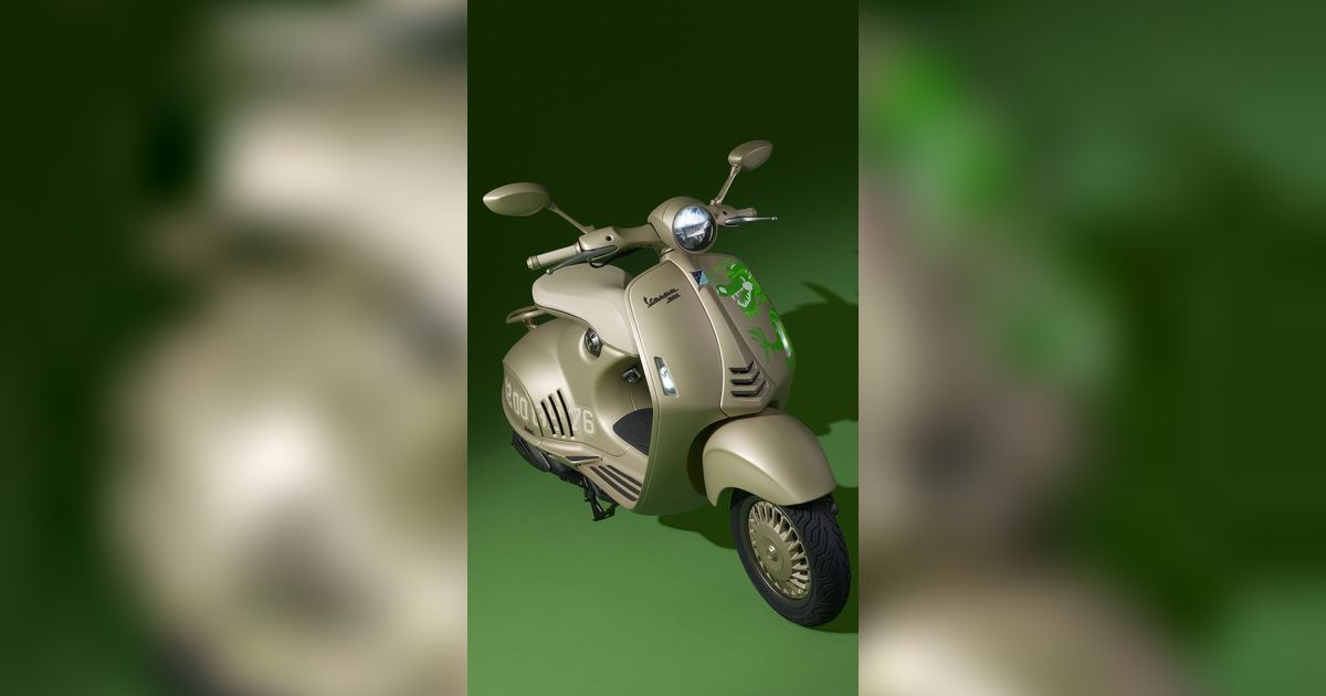 Edisi Eksklusif Vespa 946 Dragon Meluncur di Indonesia, Cuma Ada 1.888 unit