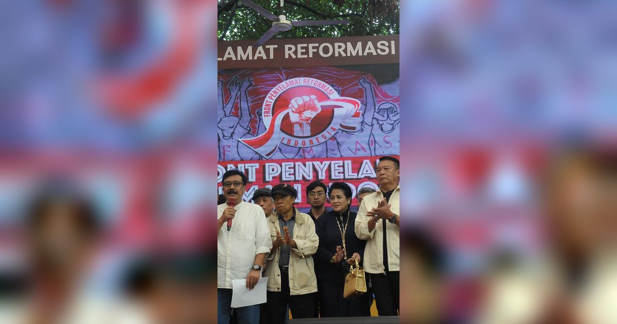 FOTO: Tolak Pemilu Curang, Aktivis hingga Purnawirawan TNI Bentuk Front Penyelamat Demokrasi dan Reformasi