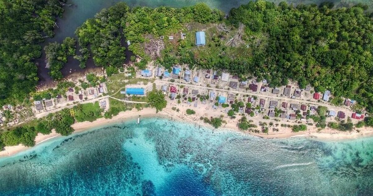 Mengunjungi Pulau Liki Papua, Air Lautnya Sangat Jernih Bisa Lihat Keindahan Bawah Laut dengan Mata Telanjang