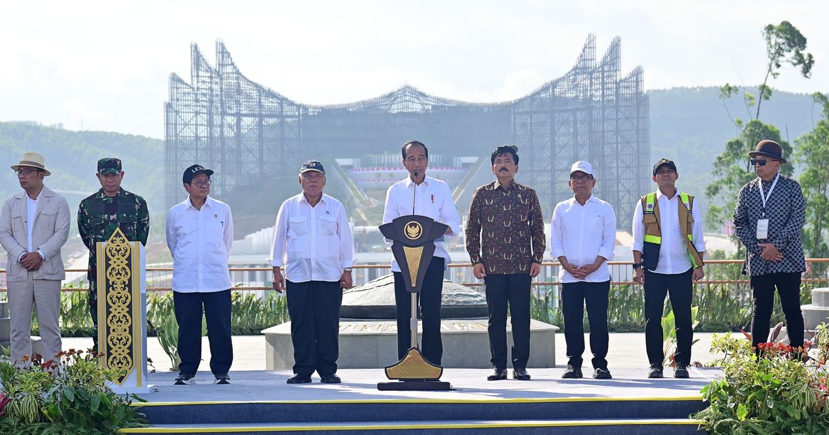 Resmikan Taman Kusuma Bangsa IKN, Jokowi: Bentuk Penghormatan kepada Para Pahlawan