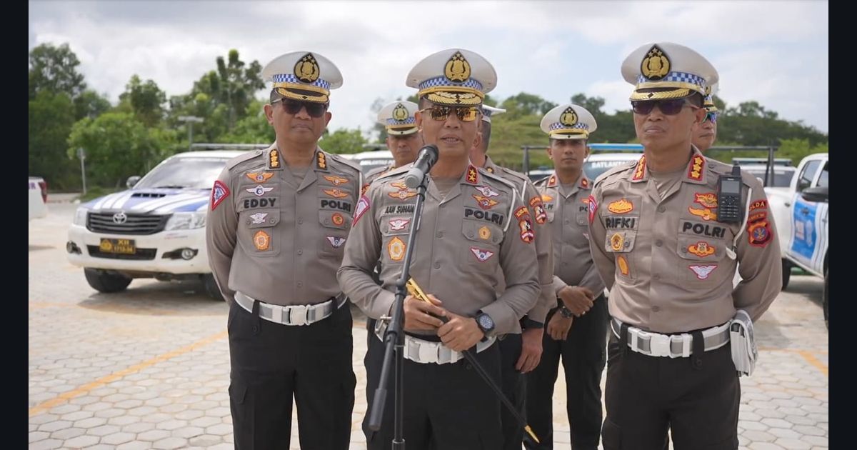 Jelang HUT ke-79 RI di IKN, Kakorlantas Cek Kesiapan Personel dan Kendaraan Lalu Lintas