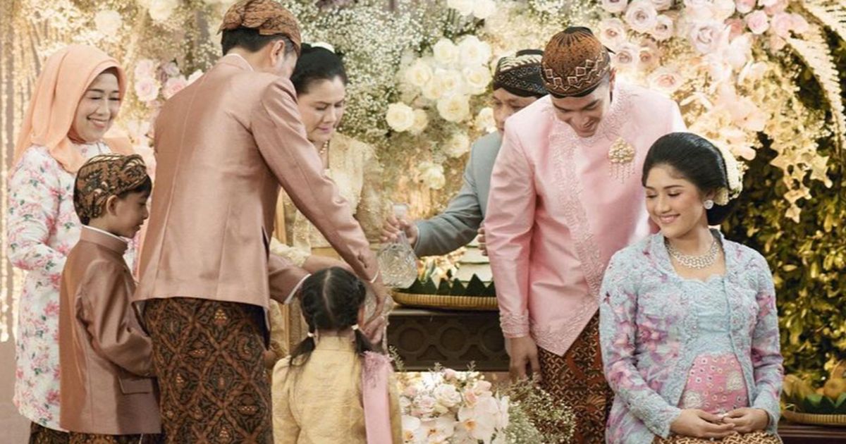 Perbedaan Momen Tasyakuran 7 Bulan Kehamilan Menantu Jokowi, Sama-Sama Digelar Sederhana