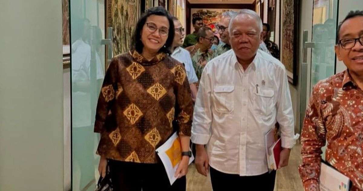 Momen Genit Pak Bas PUPR Panggil Menkeu Sri Mulyani 'Ibu Sayang' Usai Digoda Soal Gedung di IKN