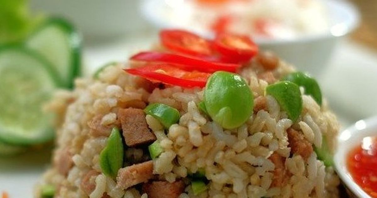 8 Resep Nasi Goreng Petai yang Lezat & Bikin Nagih