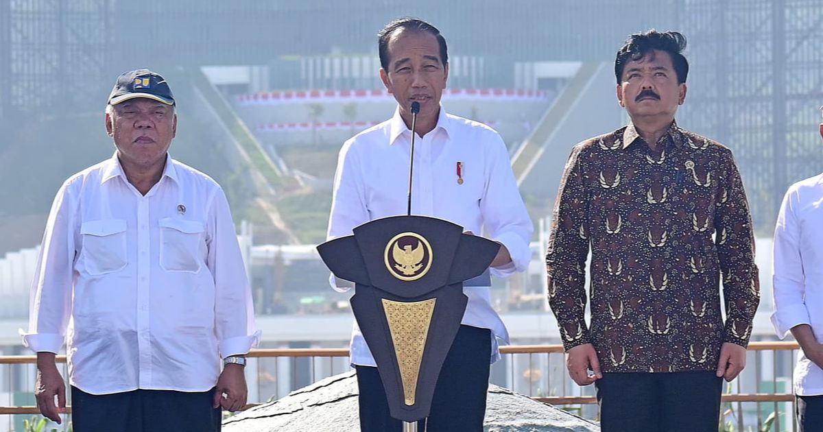 Nada Tegas dan Alis Naik, Jokowi Jawab Kabar Cawe-Cawe Internal Golkar