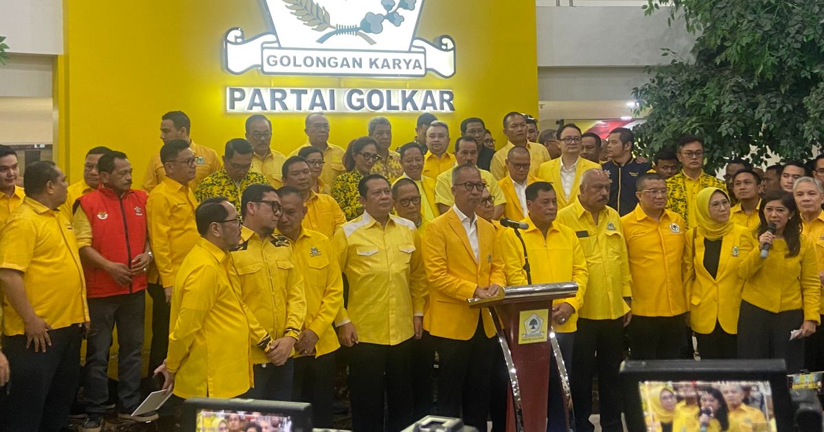 Hasil Rapat Pleno: Agus Gumiwang Jadi Plt Ketum Golkar