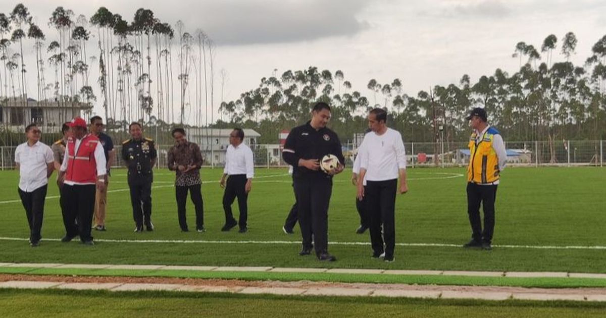 September, Timnas Indonesia Sudah Bisa Pakai Pusat Latihan Sepak Bola di IKN