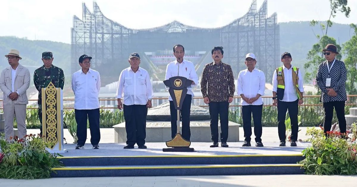 Jokowi: Kerja Keras Kita Bangun IKN Semakin Nyata Hasilnya