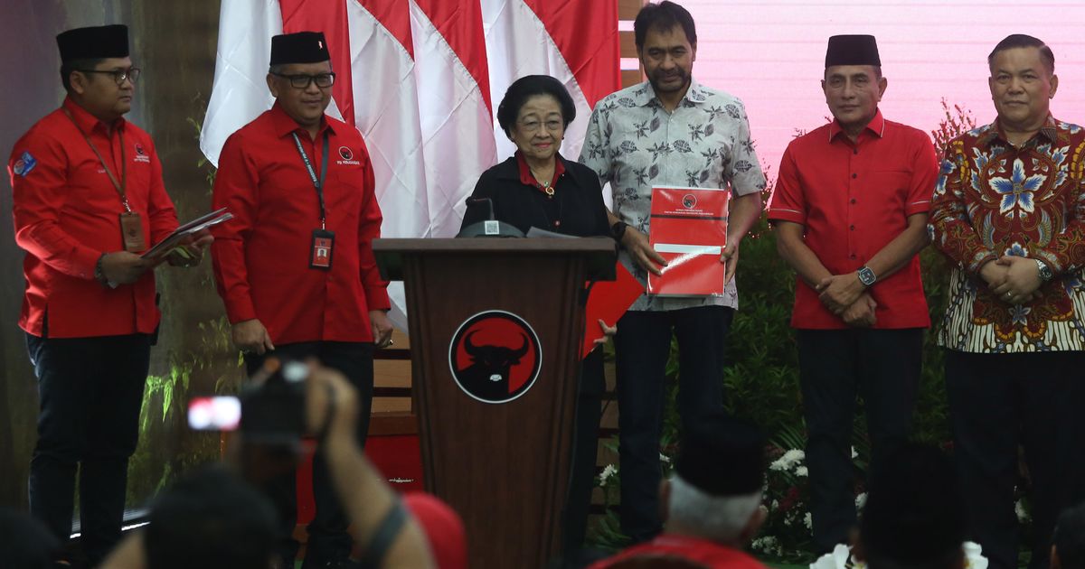 VIDEO: Mega Emosi Sambil Tunjuk-Tunjuk Dibilang Intimidasi Kapolri 