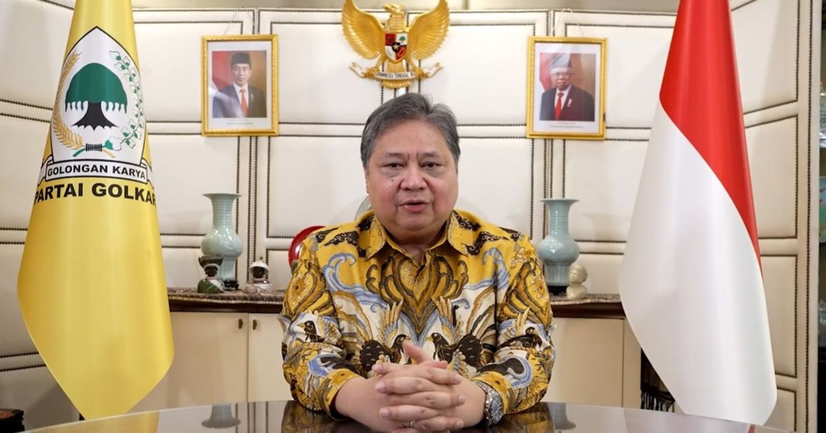 Kata Airlangga soal Agus Gumiwang Jadi Plt Ketum Partai Golkar