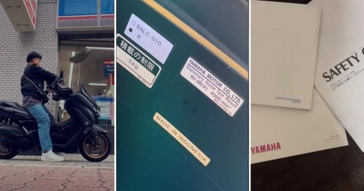 WNI Jadi Viral Setelah Membeli Yamaha NMax di Jepang, Namun Ternyata Produknya dari Indonesia.