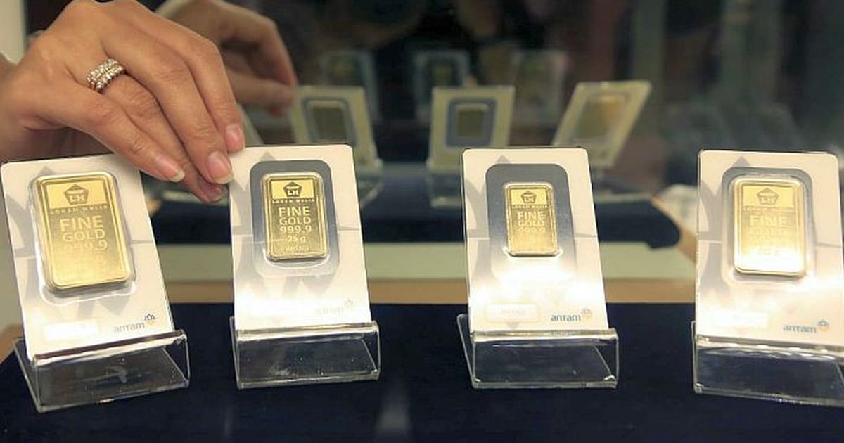 Harga Emas Antam Turun Jadi Rp1.414.000 per Gram