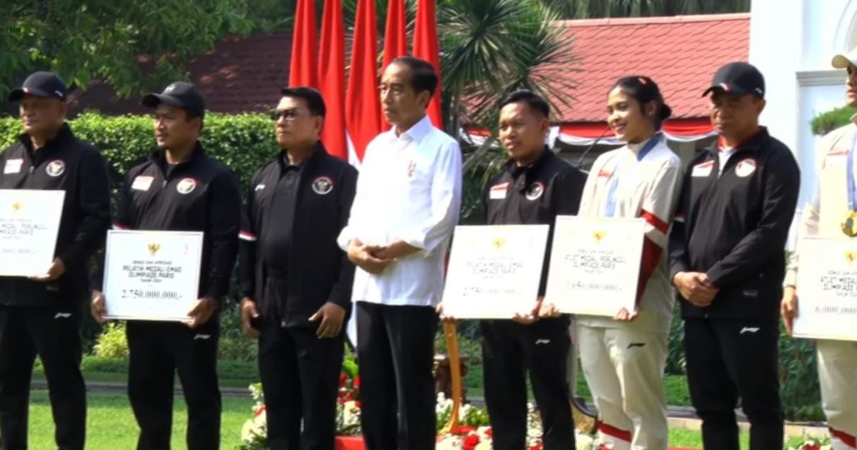 Indonesia Raih Emas dan Perunggu di Olimpiade 2024, Jokowi: Mesti Berkelanjutan