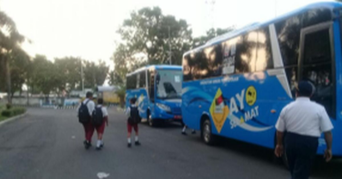 Potret Kediri sebagai Kota Ramah Lingkungan, Punya Bus Sekolah Gratis yang Jamin Keamanan Penumpangnya