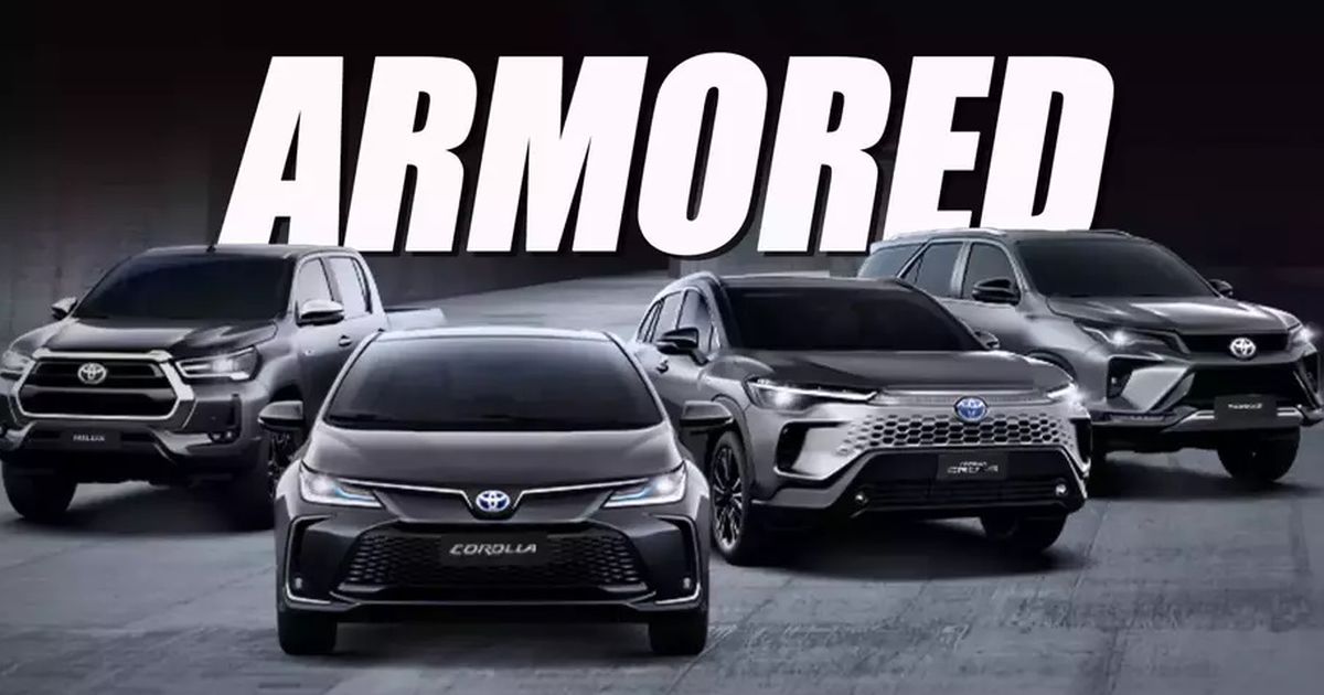 Toyota Memperkenalkan Mobil Anti Peluru dengan Harga Terjangkau.