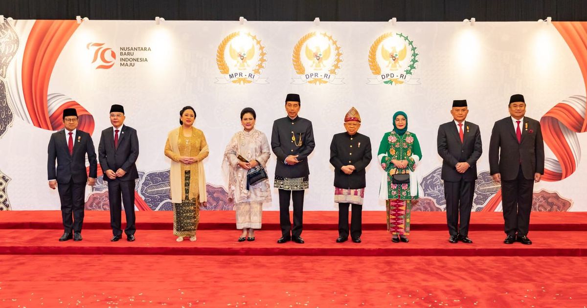 Anggunnya Puan Maharani di Sidang Tahunan DPR RI