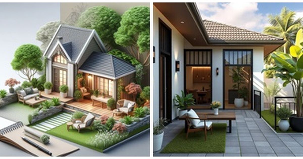 11 Inspirasi Desain Taman Rumah yang Sederhana, Tapi Cantik dan Cocok untuk Santai Bareng Keluarga