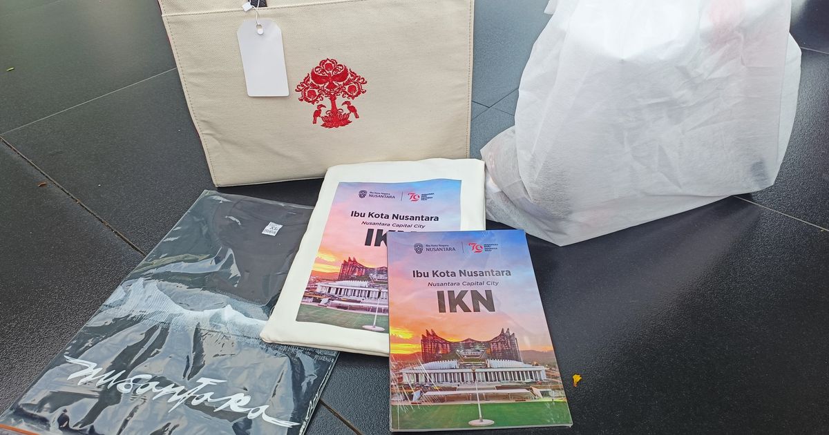 Mengintip Isi Souvenir Tamu Undangan HUT ke-79 RI di Istana Merdeka Jakarta