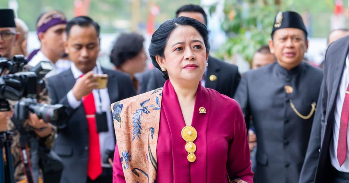 Simbol Emansipasi Wanita, Puan Kenakan Kebaya Kartini Merah Saat Upacara HUT RI di IKN