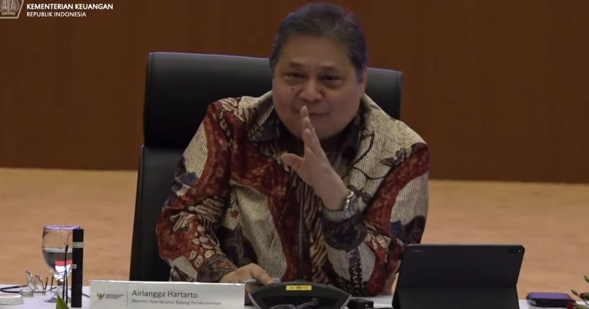 VIDEO: Kejutan Airlangga Terkekeh Sindir Rebutan Kursi Langsung Tos sama Sri Mulyani