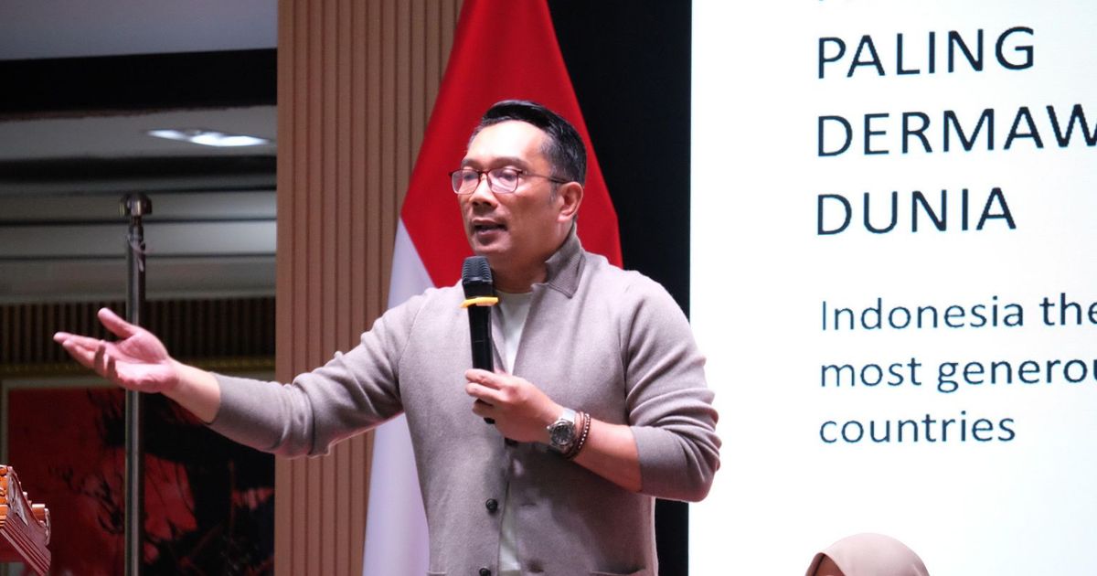 Ridwan Kamil Soal Pendamping di Pilkada Jakarta: Per Hari Ini Masih dengan yang Sering Disebut