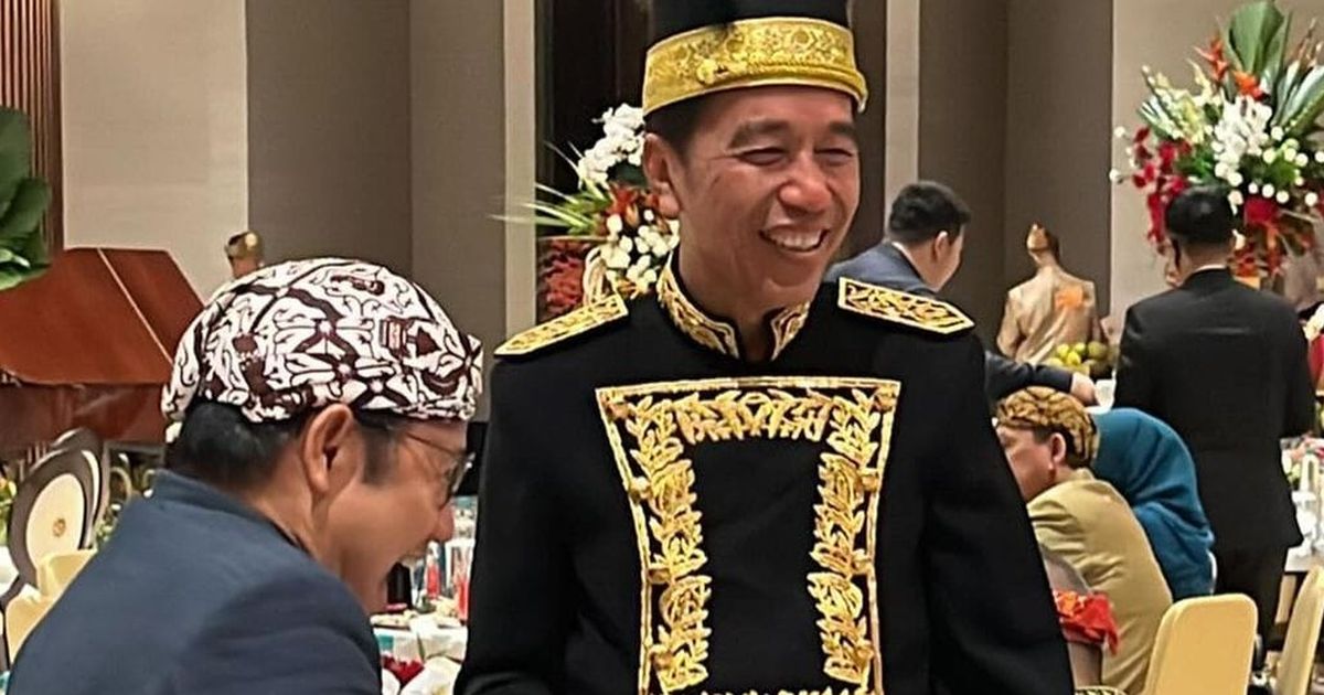 Cak Imin Pamer Tawa Lepas saat Dijamu Makan Siang Presiden Jokowi di IKN