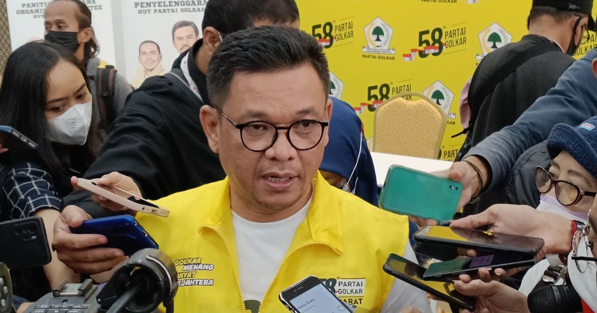 Respons Ace Hasan soal Kabar Jokowi dan Gibran Bakal Berjaket Kuning di Munas Golkar