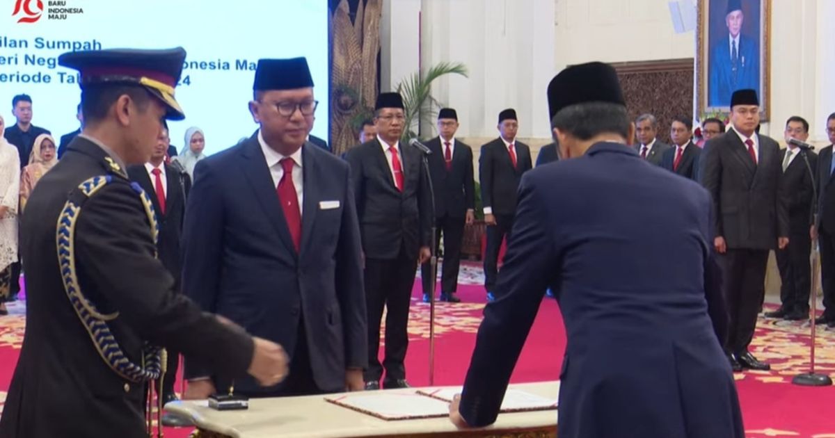 Bahlil Titip Pesan Begini kepada Rosan Usai Dilantik Jadi Menteri Investasi