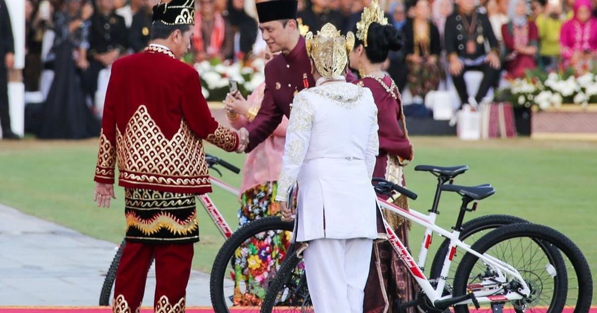 VIDEO: Di Balik AHY-Annisa Busana Terbaik IKN, Tak Sabar Ingin Cek Tanah Pakai Sepeda Jokowi