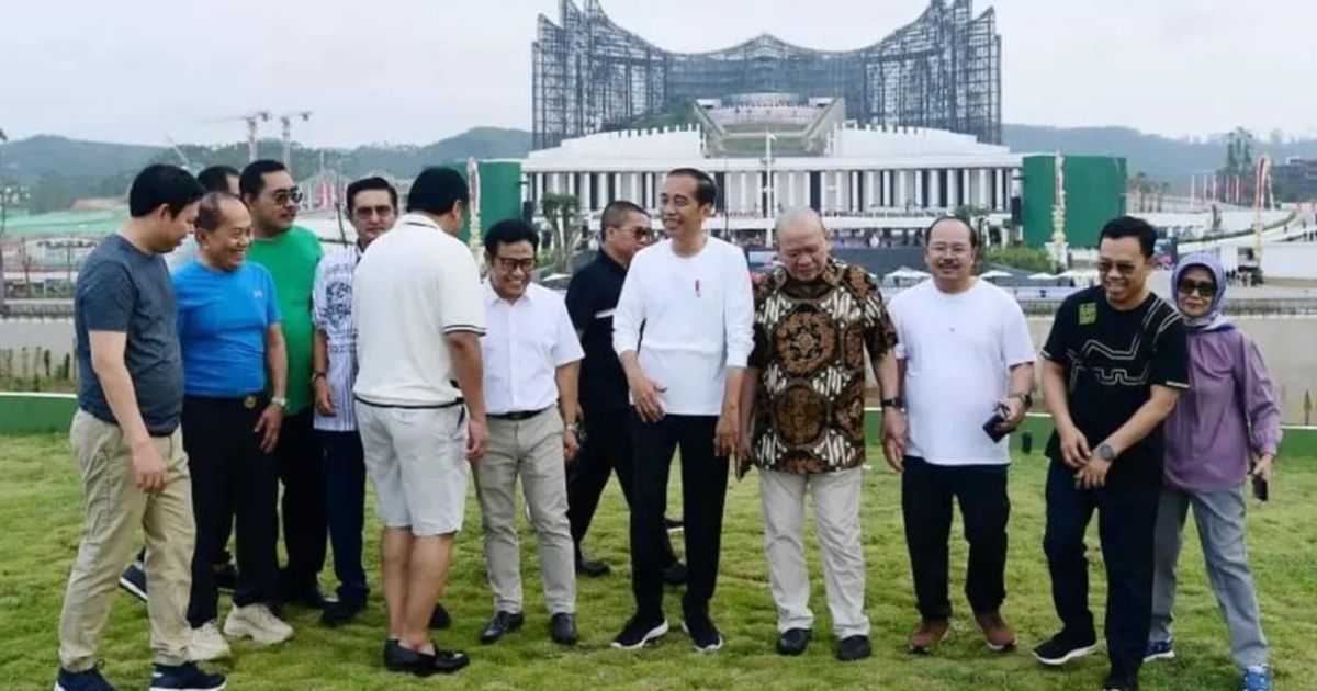 VIDEO: Jokowi Pamer IKN Ajak Cak Imin Keliling, Ada Pengusaha Bercelana Pendek & Hatta Rajasa