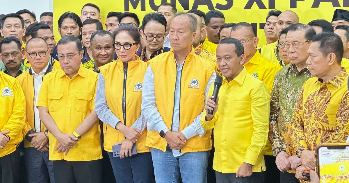 Bahlil Resmi Daftar Caketum Golkar: Mazhab Saya Kompetisi, Tidak Pernah Jabatan Diberi