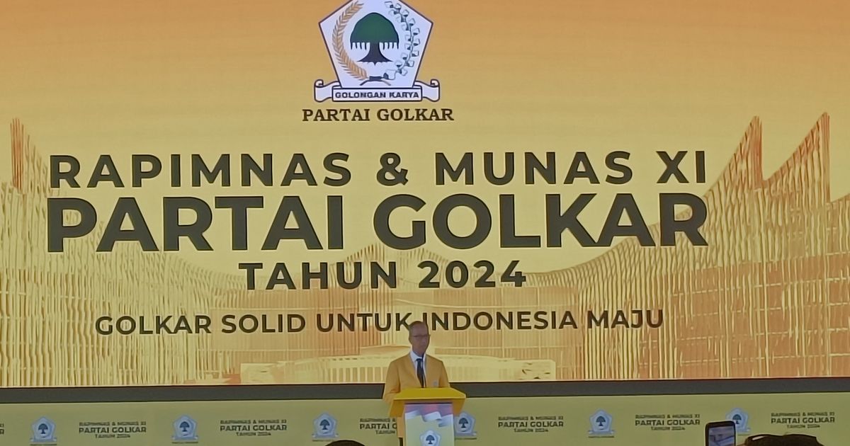 Buka Rapimnas, Agus Gumiwang Puji Prestasi Airlangga saat Pimpin Golkar